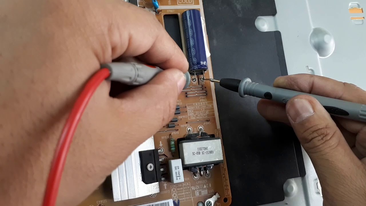 ซ่อมทีวี ซัมซุง Ua55jxxxx Smart Digital อาการเปิดไม่ติด เงียบ!!