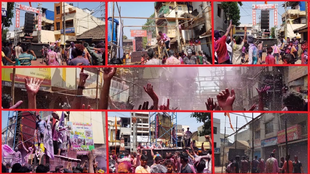 SK .sound /DN. sound/ VAIBHAV. sound..........system BELGAUM HOLI  Celebration 2019