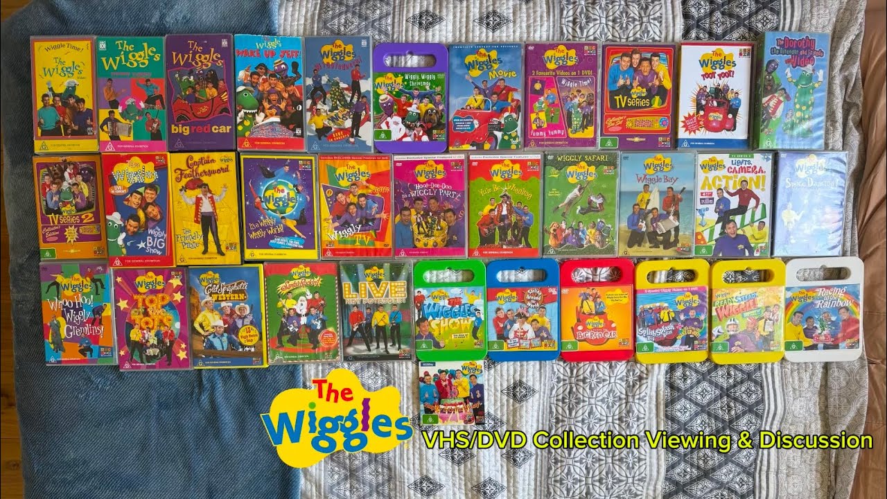 My Wiggles VHS/DVD Collection Viewing & Discussion