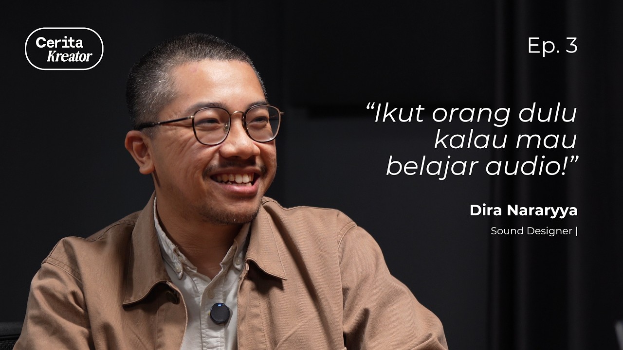 FRAME CUT - EPS 3 : TENTANG STUDIO DAN AUDIO MENURUT DIRA NARARYYA -  FOUNDER DOUBLEDI STUDIO