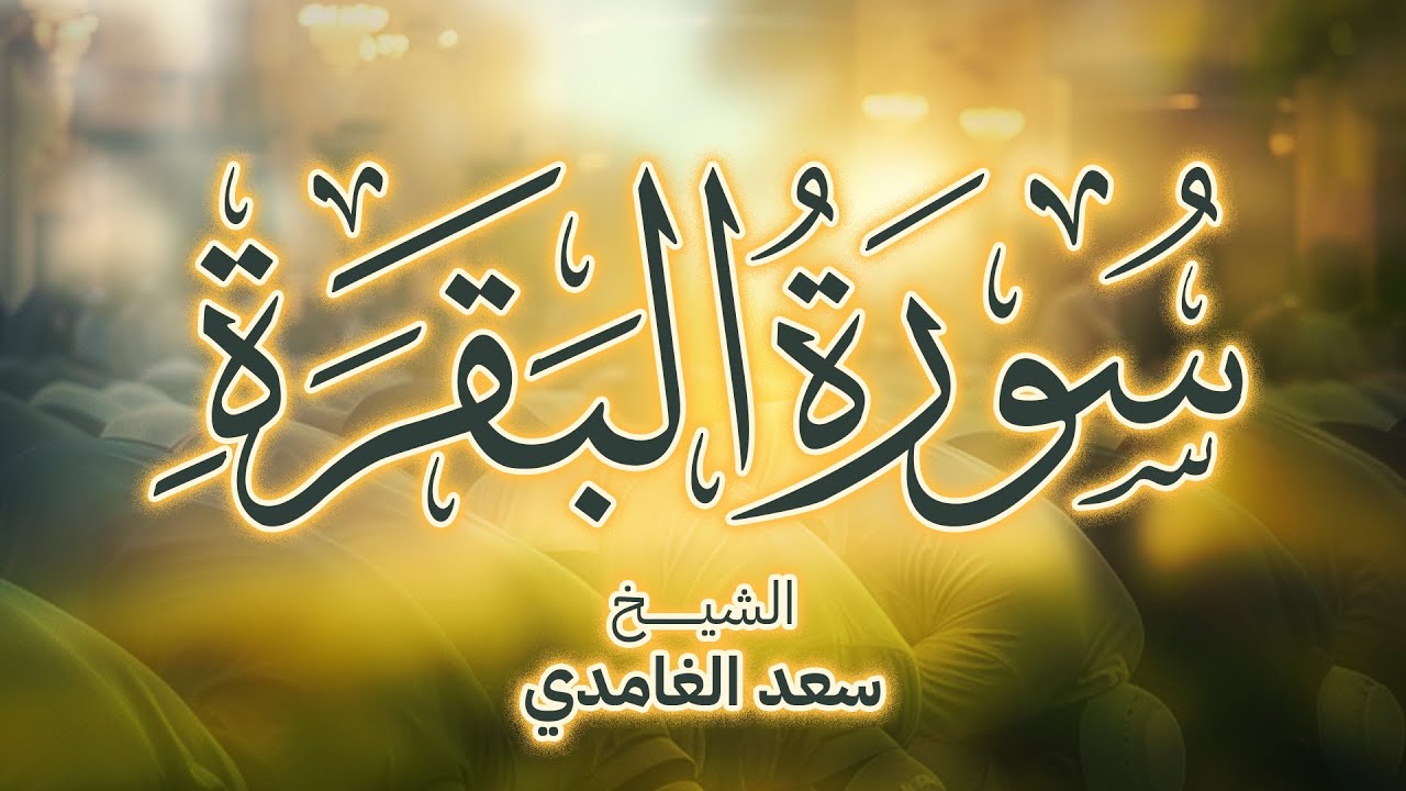 سورة البقرة  بصوت القارئ الشيخ سعد الغامدي