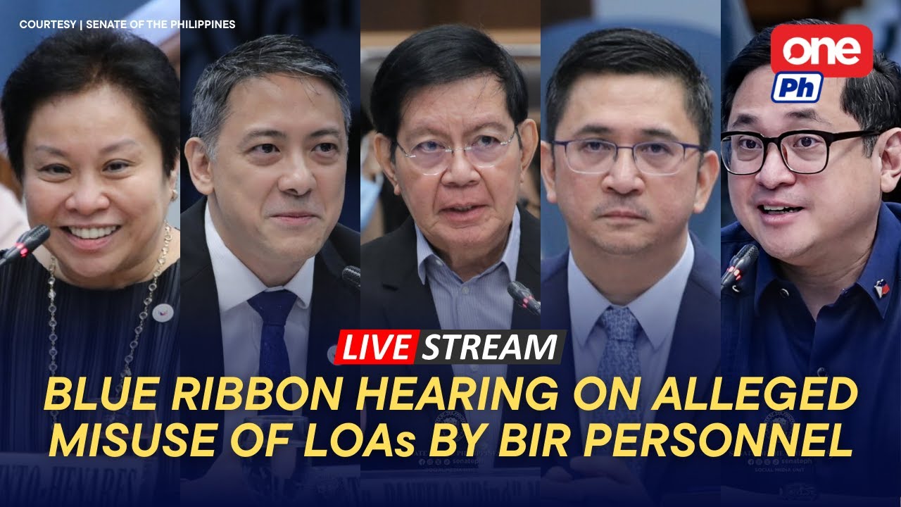 LIVE | Blue Ribbon Committee hearing on alleged misuse of LOAs by BIR personnel (December 11, 2025)