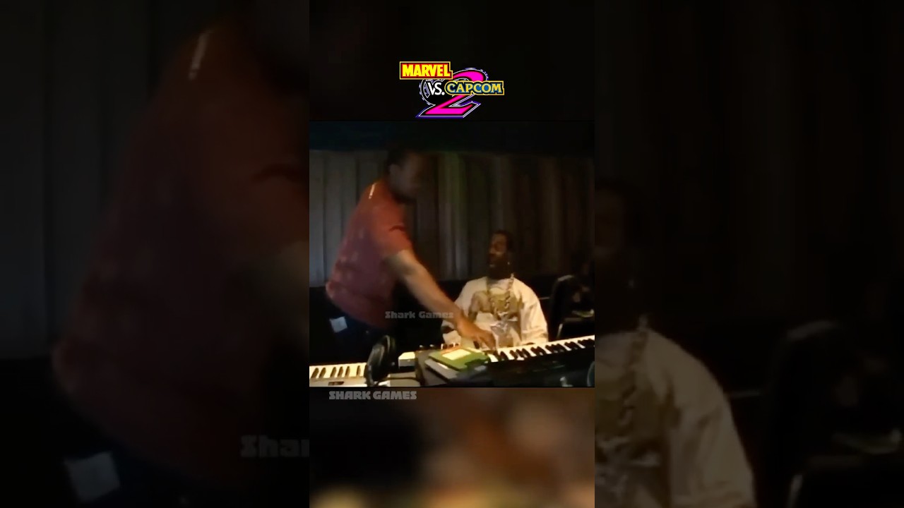 Busta Rhymes discovers the Marvel vs. Capcom 2 menu theme #marvelvscapcom2 #mvc2 #gaming