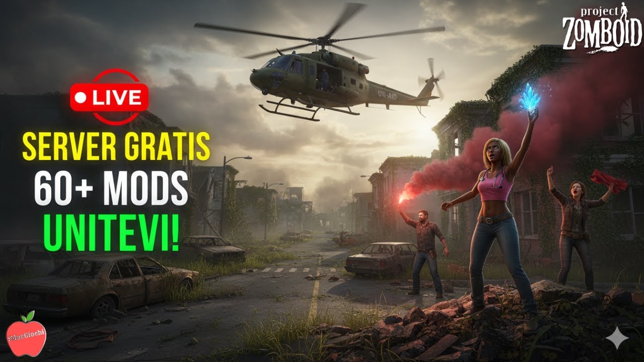 UNA SETTIMANA DOPO... 🧟‍♂️ Project Zomboid Moddato | LIVE #8