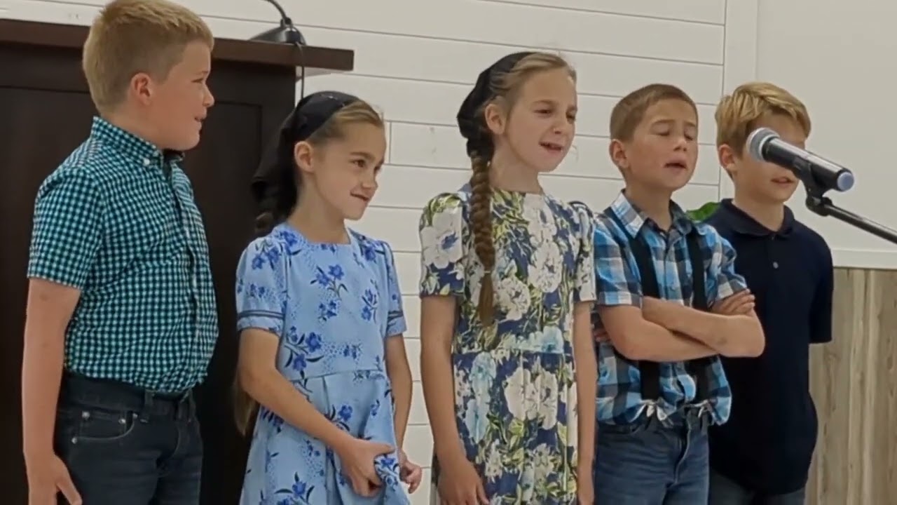 I belong to The Lord. 1st Grade Children.