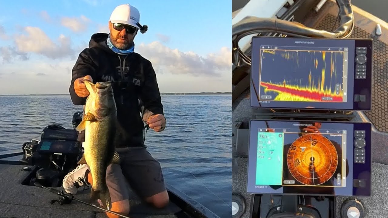 Best Humminbird MEGA Live 2 & MEGA 360 Settings for Shallow Water - Landscape Mode