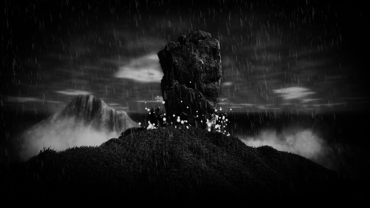 Thunder and Rain in the Scottish Highlands - Fall Asleep Fast | Dimmed Screen Sounds for Sleeping