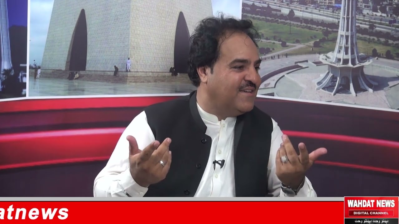 Hunari Banrrh Show Hosted by Pashto Famous Artest Mumtaz Wali Afghan on Wahdat News.