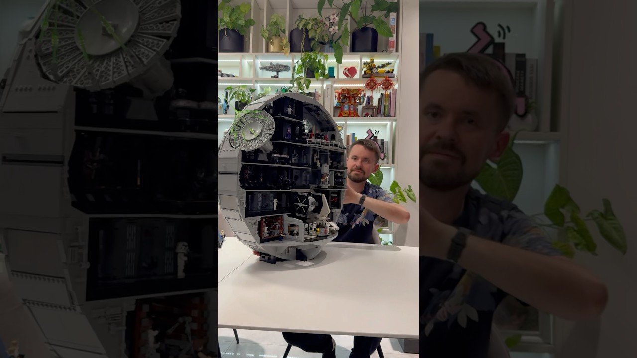 Biggest Star Wars set! #lego #75419 #40771 #rlfm #legostarwars #starwars #legodeathstar #gifted
