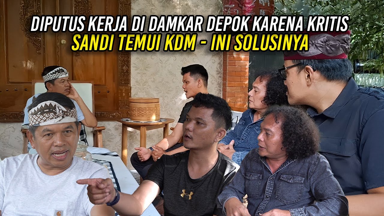 DIPUTUS KERJA DI DAMKAR DEPOK KARENA KRITIS | SANDI BUTAR BUTAR TEMUI KDM | INI SOLUSINYA