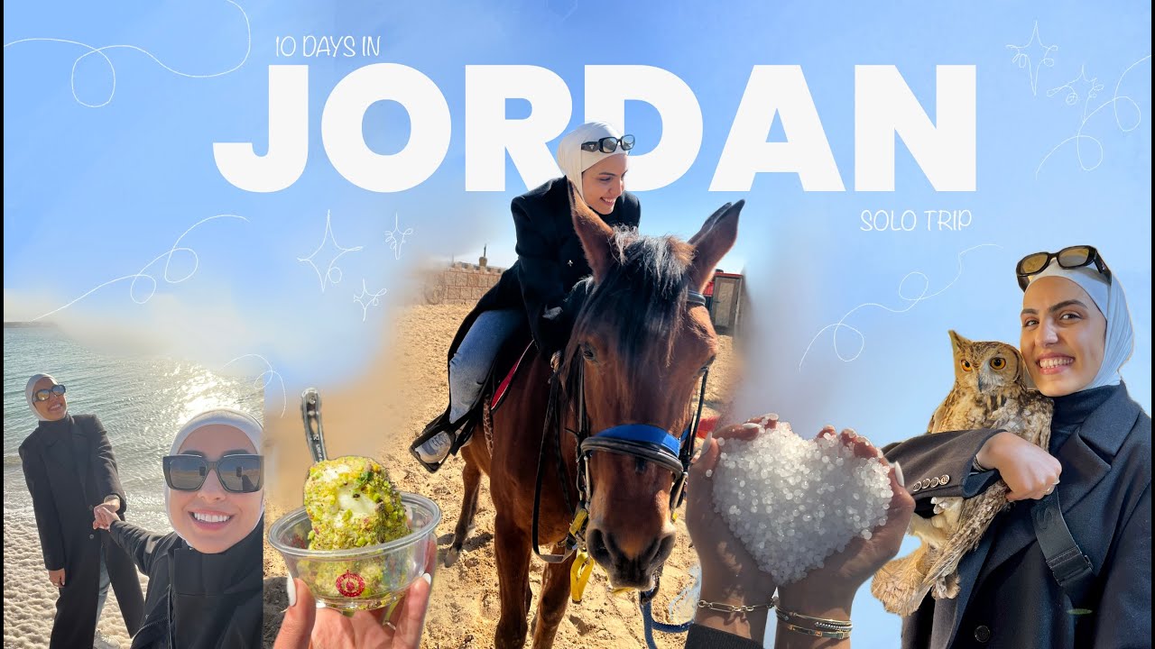 solo trip to Jordan for 10 days - artist/ small biz owner edition