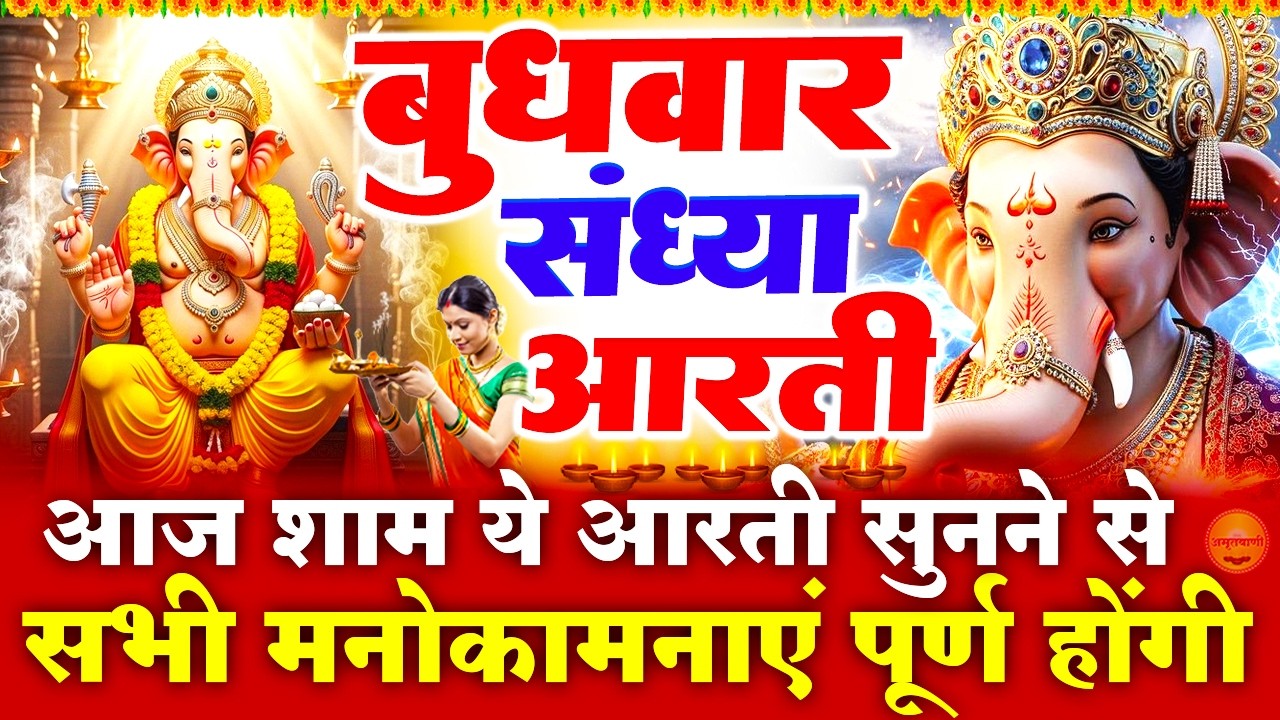 बुधवार स्पेशल संध्या भक्ति: गणेश जी की चमत्कारी कथा - श्री गणेश कथा - गणेश भजन - Ganesh Ji Ke Bhajan
