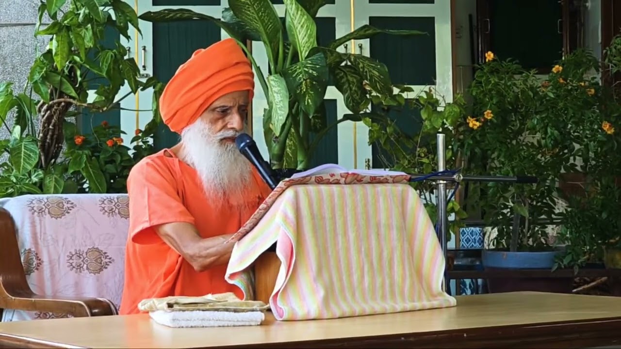 Parvachan Mahant Ram Singh Ji Nirmal Ashram Rishikesh 19-7-2025