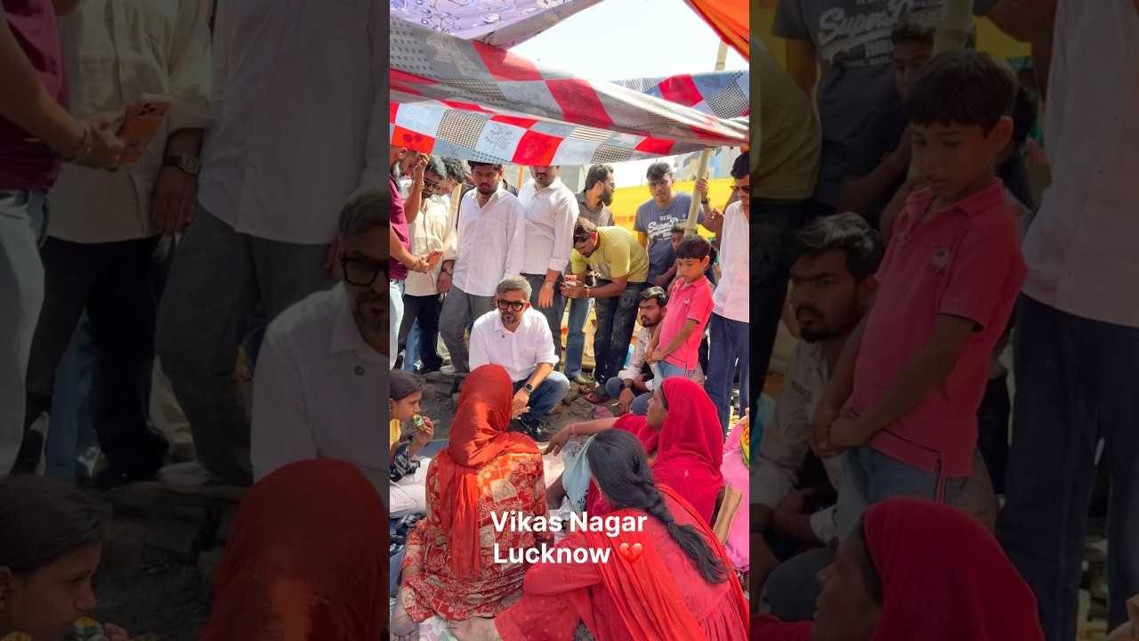 Vikas Nagar Lucknow 💔#humanity #vikasnagar #lucknow #hussainmansuri #helping