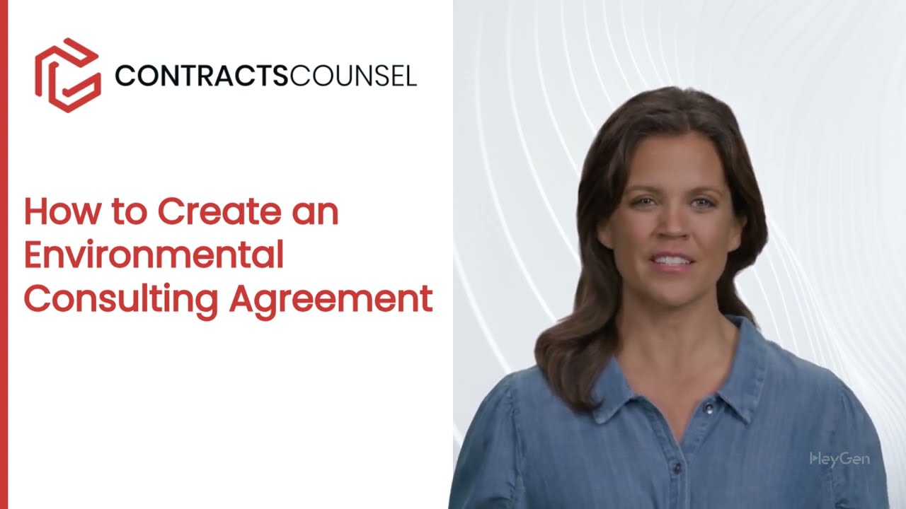How to Create an Environmental Consulting Agreement [Templates Available]