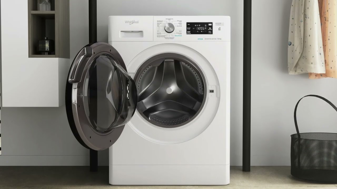 Video WHIRLPOOL FFB 10469E BV BE wasmachine  | De Schouw Witgoed
