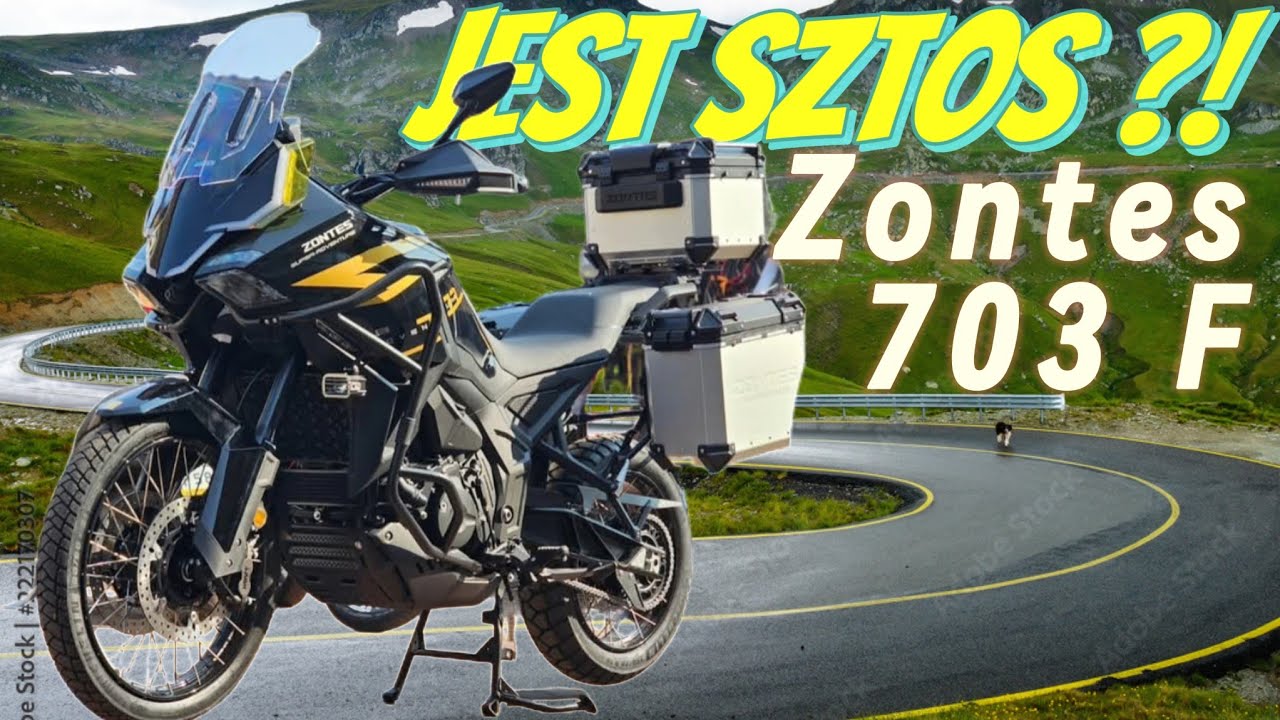 Zontes 703 F - bardziej na sportowo ten 