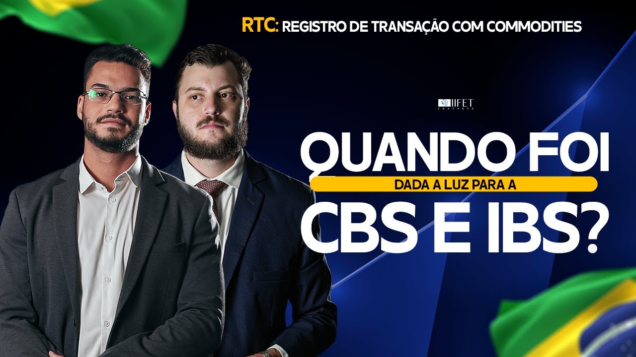 QUANDO NASCE O IMPOSTO? O MOMENTO DO FATO GERADOR DO IBS E DA CBS – AO VIVO 🔵