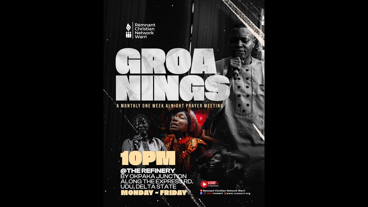 ONE WEEK ALL-NIGHT PRAYERS || GROANINGS || EVANG. KESIENA ESIRI