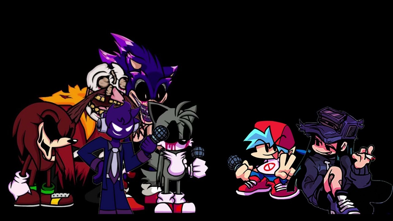 Triple Trouble But The Sonic.exe Gang + Void & Cassette Girl + BF Sings It