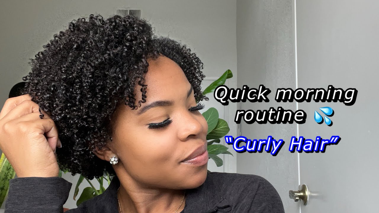 My morning Natural Hair routine! for | length retention | part 1|