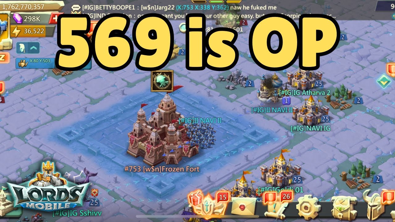 Lords mobile :  War of wonders #IG INDIAN GUILD Gameplay in hindi