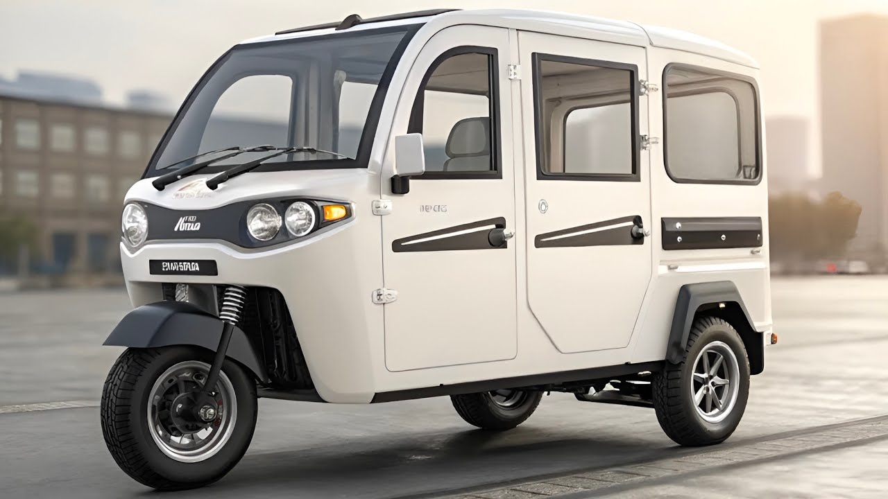 Обзор электрического авторикши Mahindra Treo Yari 7-местной модели 2026 года | Запас хода, характ...