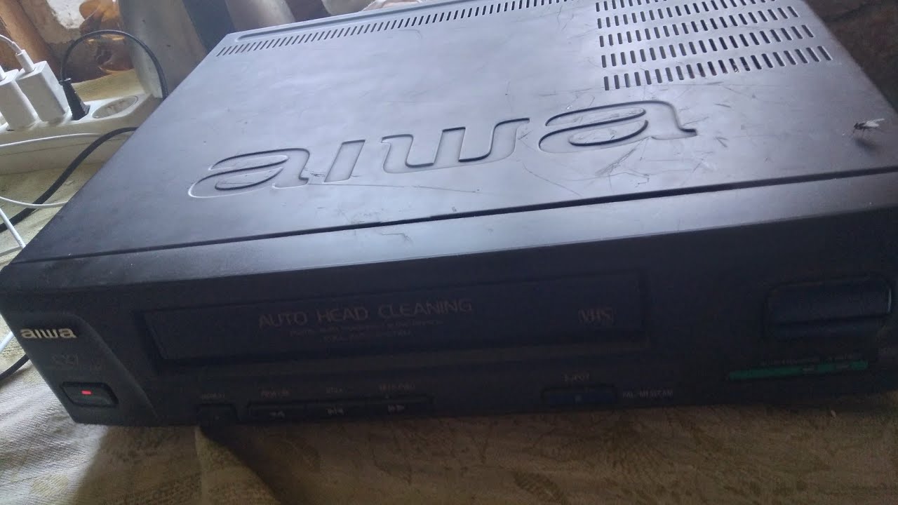 aiwa c x7 video cassete player 1995