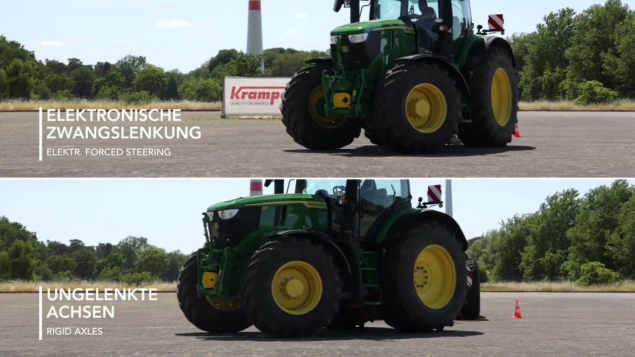 Elektronische Zwangslenkung - Fahrvergleich