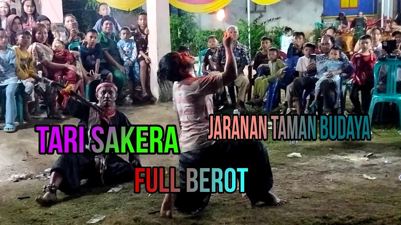 SAKERA FULL BEROT👹jaranan taman budaya