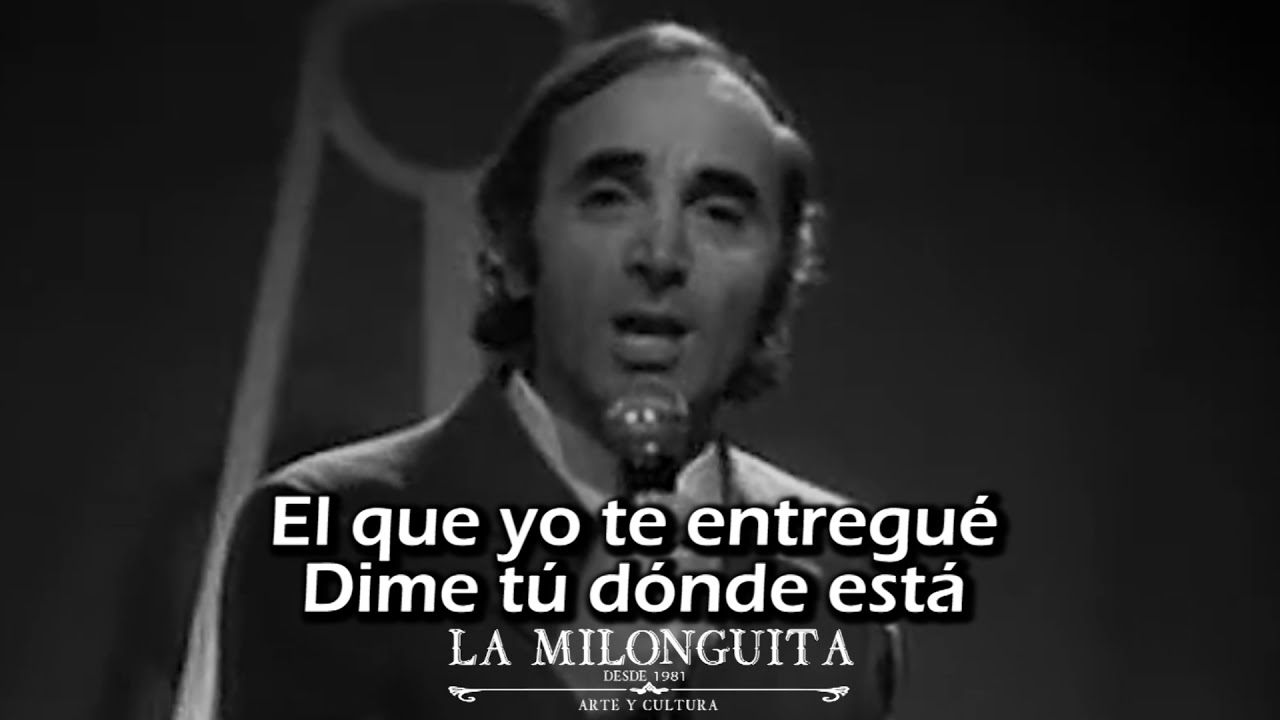 Venecia sin ti (1964) Charles Aznavour
