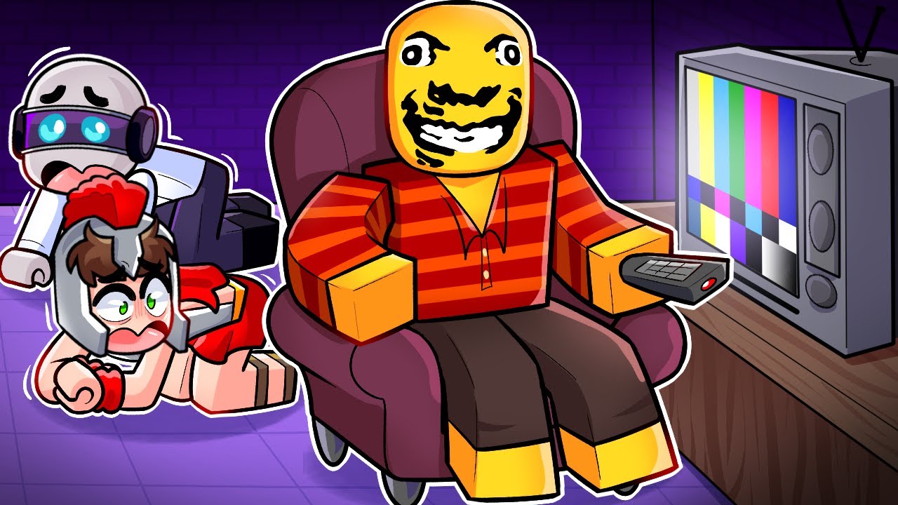 Pasé UNA NOCHE en la CASA DE MI TIO ESTRICTO y RARO 😂 INVICTOR ROBLOX