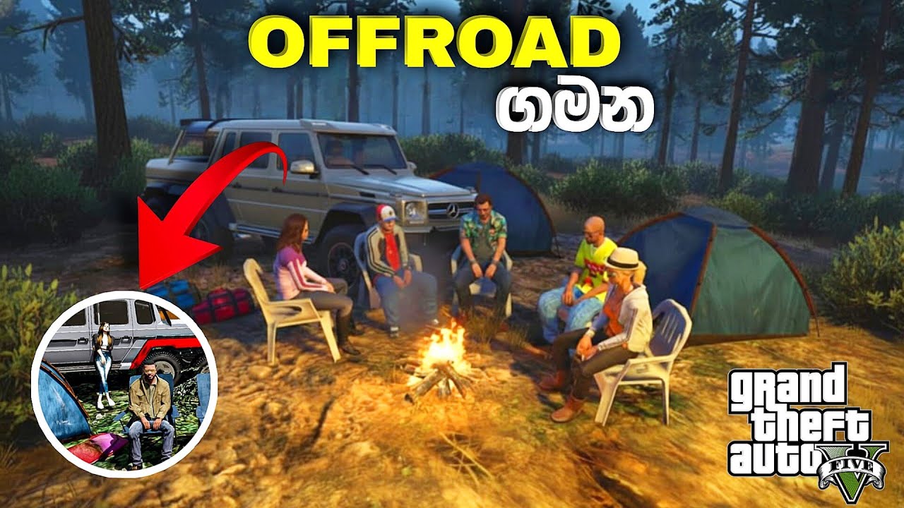 GTA5 Real Life Off-Roading In Sinhala - Mercedes-AMG G63 6x6 | SinhalaGameplay