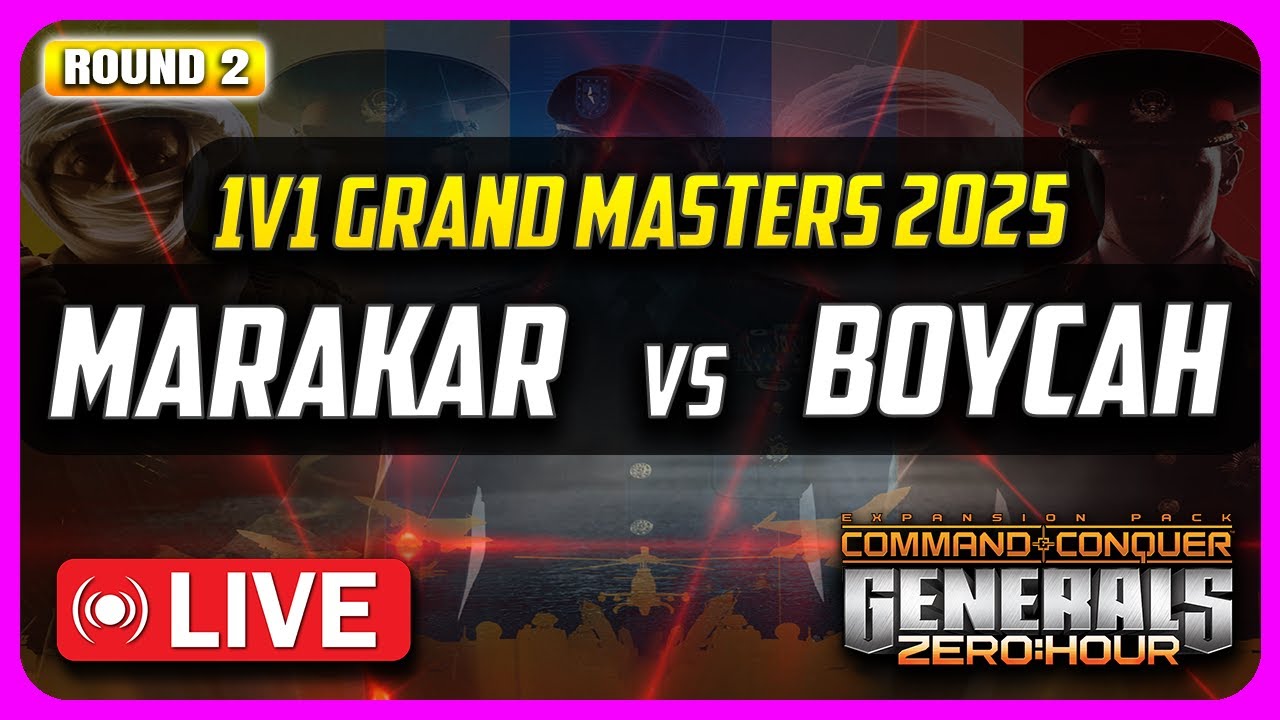 🔴LIVE | $1,000 Grand Masters 2025 | Marakar vs BoYcaH | Round 2