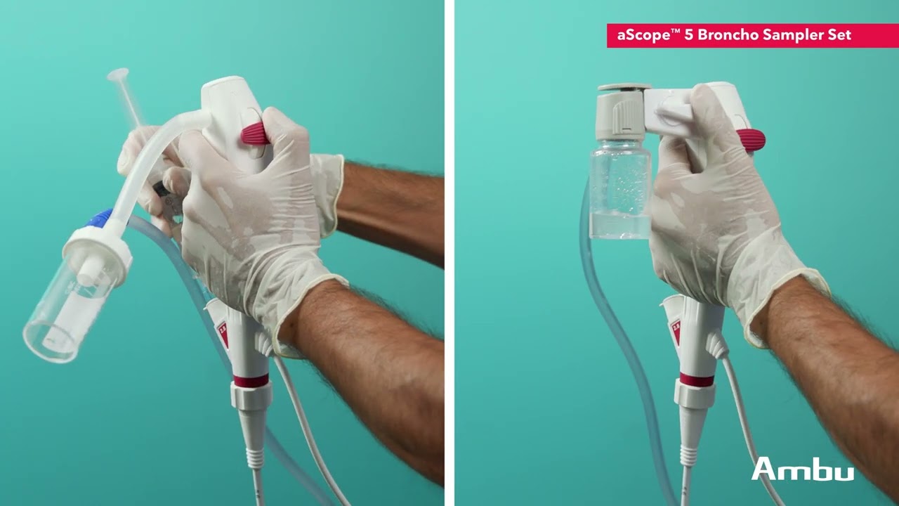 Product Demo | BAL/BW Sampling with the Ambu® aScope™ 5 BronchoSampler