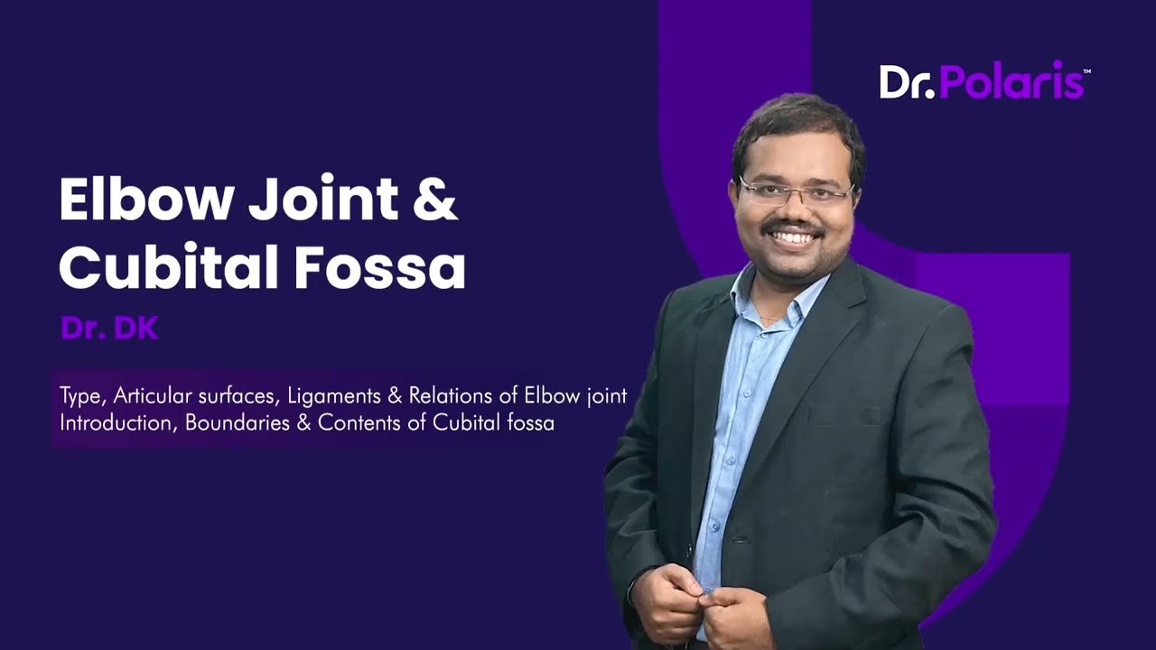Elbow Joint & Cubital fossa | First Year MBBS | Anatomy Lectures | Dr. Polaris