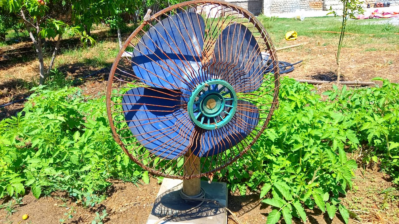 Restoration Burned 🔥  Old Table Fan || 0_100 Restoration Toshiba Table fan