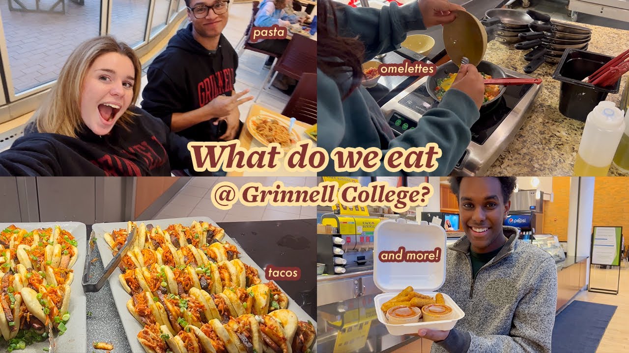 What Students Eat at Grinnell College | Dining Hall Tour