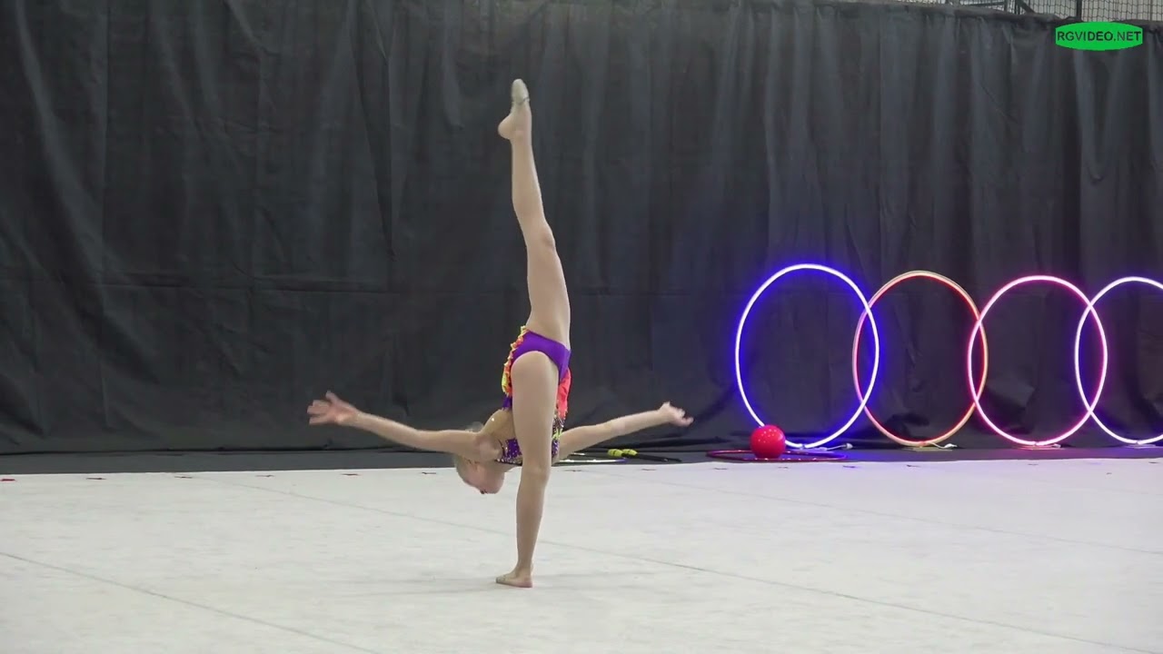 Hanna Pytlik STUDIO GWIAZD Gliwice C Light Zawody Olimpiada Marzeń 2024 Gimnastyka Artystyczna