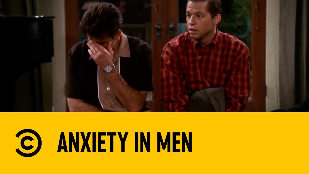 Anxiety In Men | Two And A Half Men | Comedy Central Africa