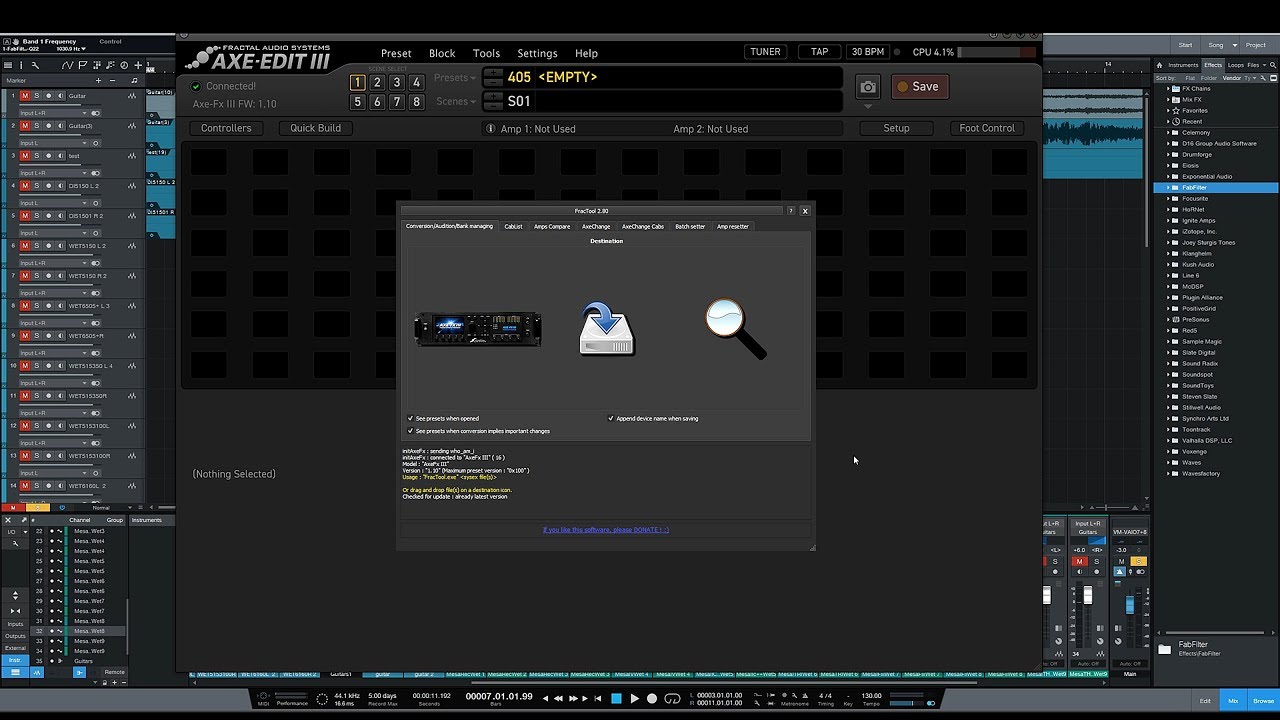 Axe-Fx Tutorial - How To Convert Axe Fx II Patches to Axe Fx III Patches