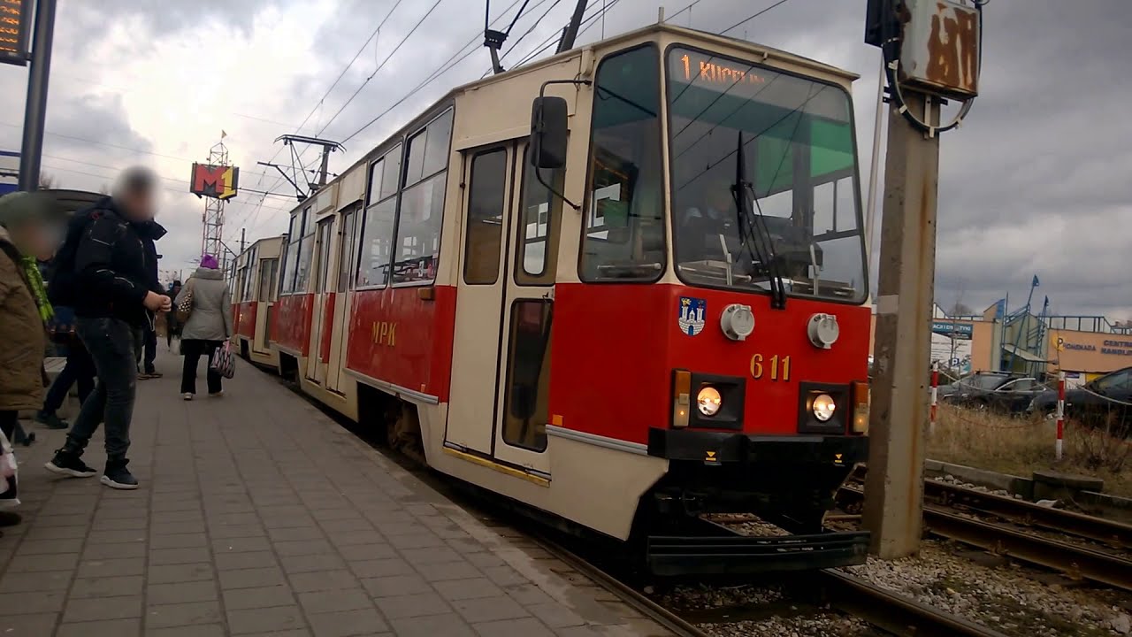 105Na #611+612 MPK Częstochowa, linia 1