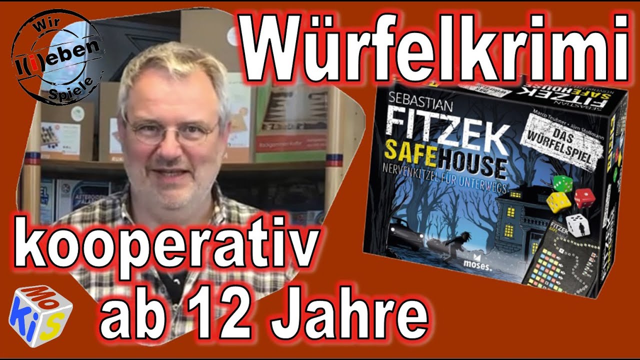 Safehouse - kooperatives Würfelspiel für 1 bis 4 Spieler ab 12 Jahre