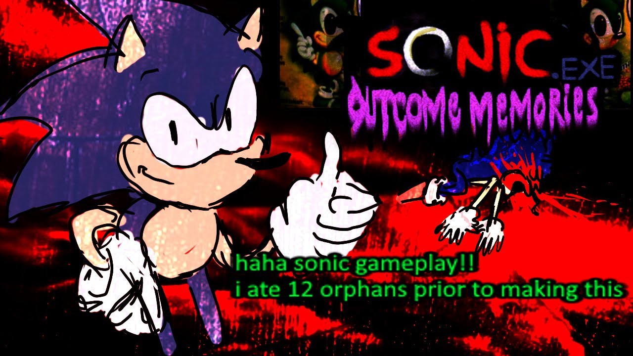Outcome Memories: BEATING UP SONIC.EXE AS SONIC!!! #exefunnies