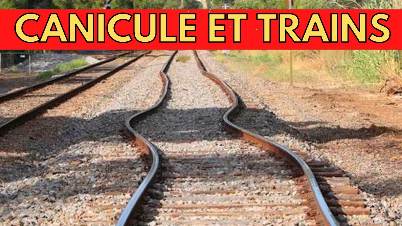 Canicule : pourquoi ça fait ralentir les trains ?