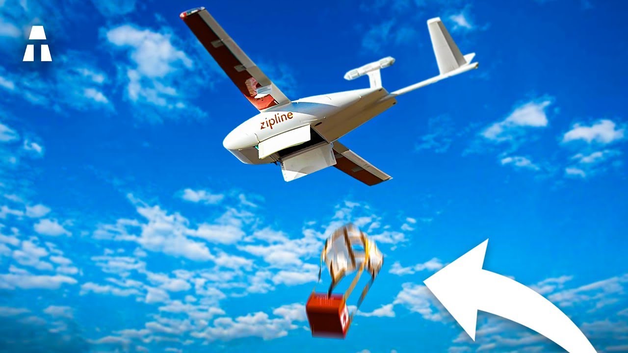 Los Drones Zipline Salvan Vidas Repartiendo Medicamentos