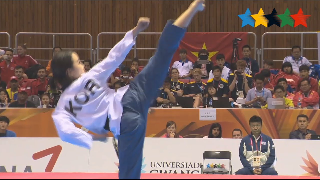TAEKWONDO Men's and Women's Individual Poomsae Finals - 28th Summer Universiade Gwangju (KOR)
