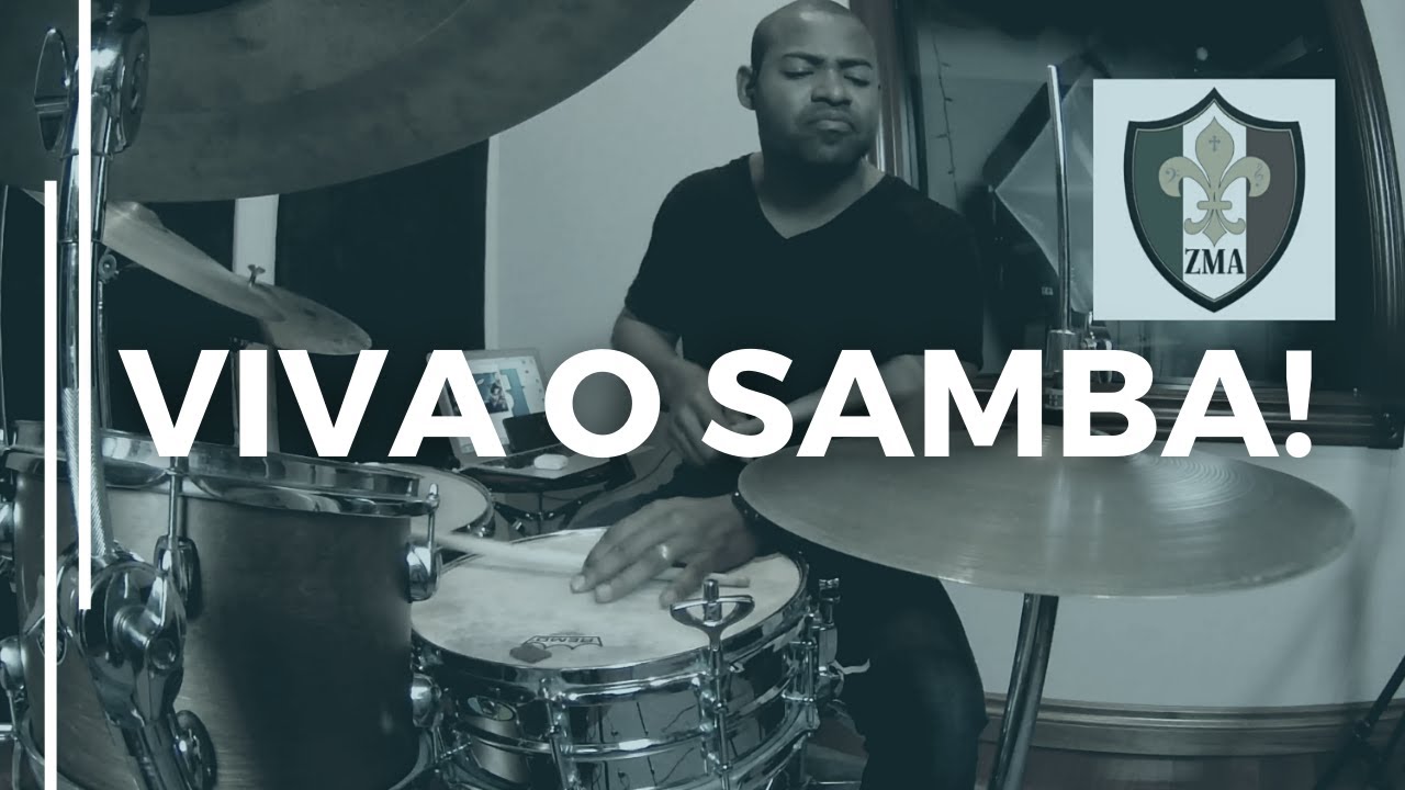 Viva o Samba! Play Along de bateria.