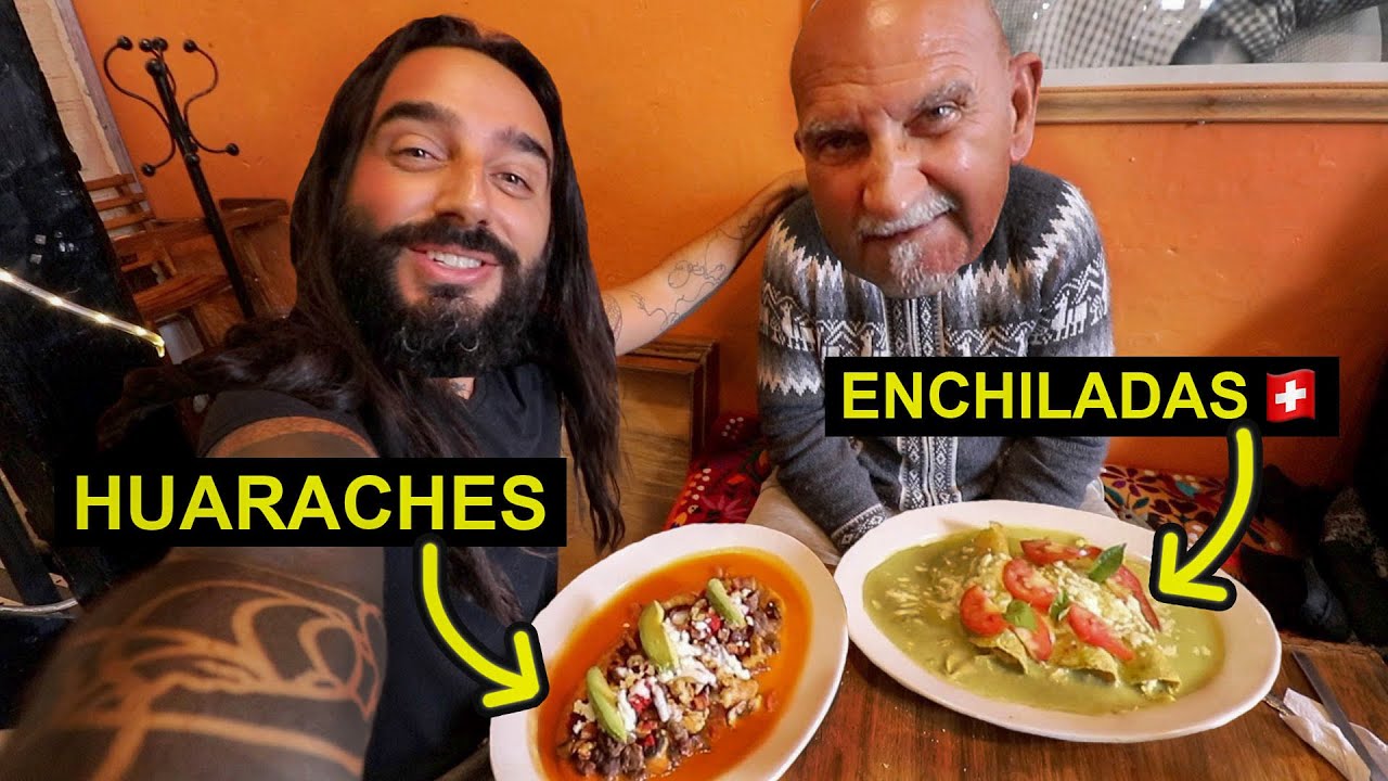 Mi PAPÁ prueba COMIDA MEXICANA tradicional