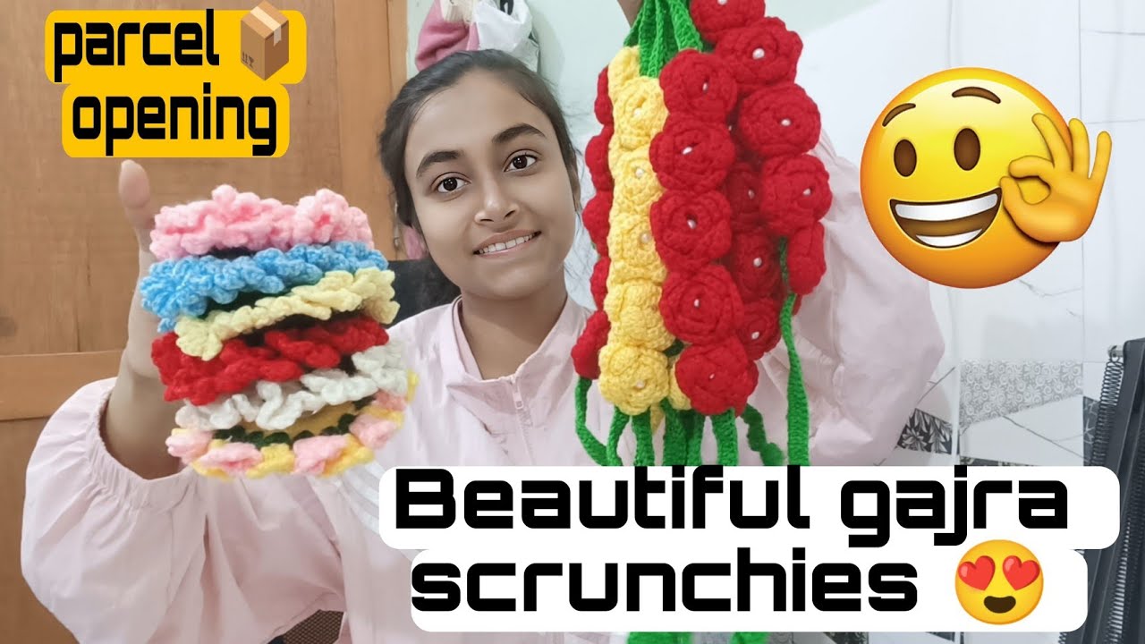 Parcel 📦 opening 😍/Beautiful hair accessories ❤️/crochet business owner 🙏